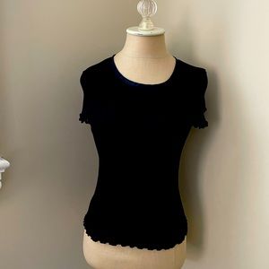 rag & bone black tee